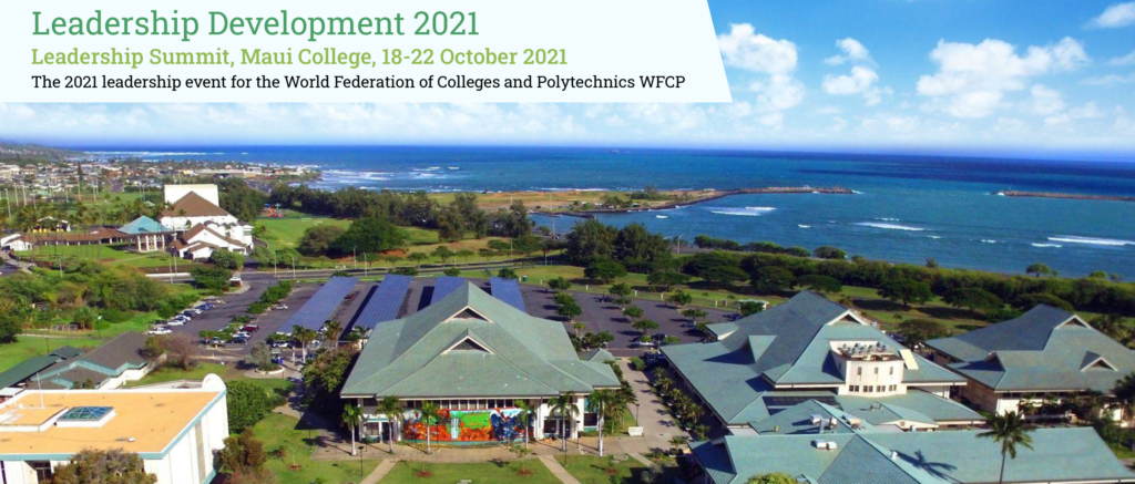 Leadership Summit, Maui College, 18 - 22 Oct 2021