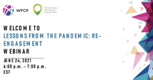 Lessons from the pandemic - re-engagement webinar June 2021